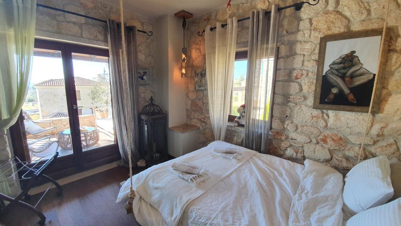 Luxurious Stone House In Elani Vila Siviri Exterior foto