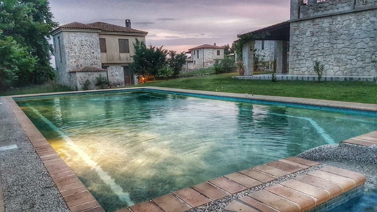 Luxurious Stone House In Elani Vila Siviri Exterior foto