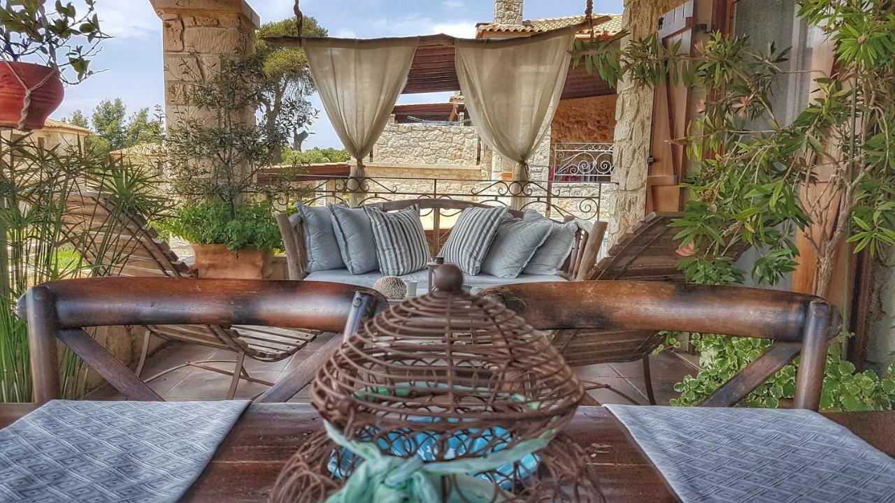 Luxurious Stone House In Elani Vila Siviri Exterior foto